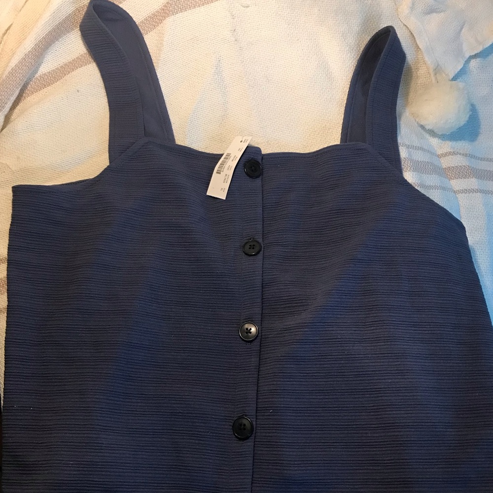 3 J. Crew knit button down tanks, all size XL, NWT